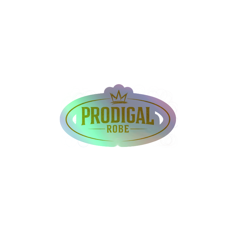 PR LOGO — Holographic Sticker